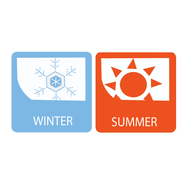 Underdash Box Heat & Cool Option - Recommended for winter and summer