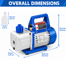 Cargar imagen en el visor de la galería, New HVAC Vacuum Pump 4CFM 1/3HP