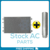 AC Condenser + Drier Caterpillar Excavator 312C,315C,318C,319C,320C - OE#1640588
