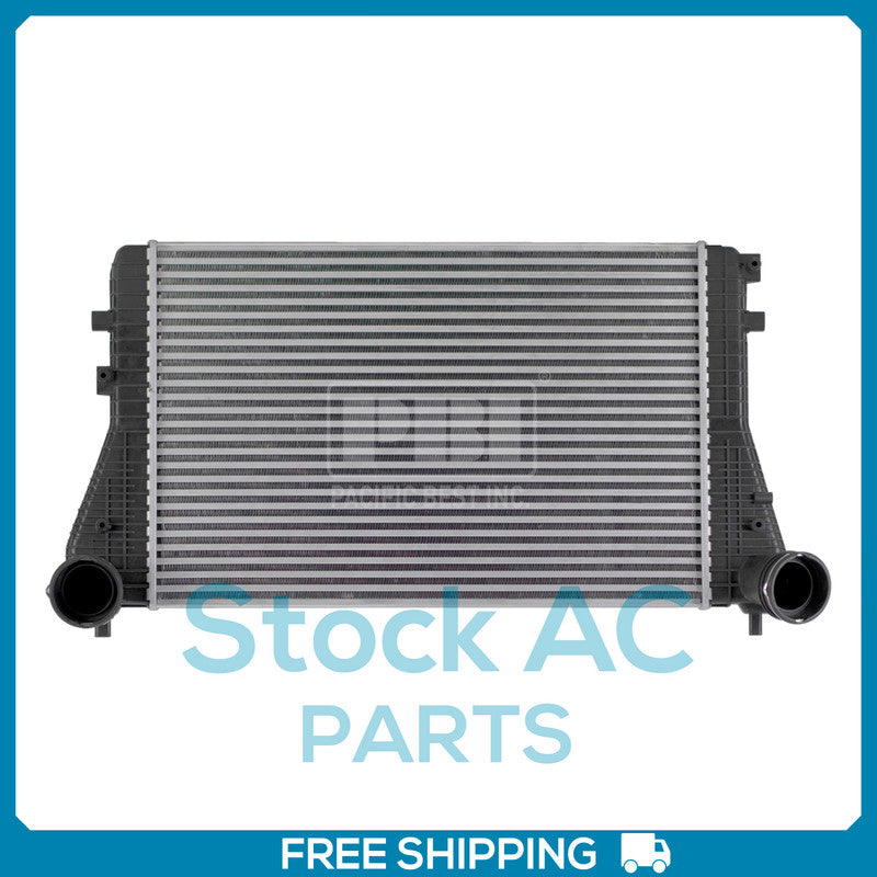 Intercooler for 06-13 A3/Tt 05-10 Jetta 06-16 Eos/Golf/Gti W/Female Hose Connect