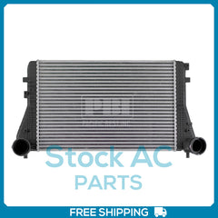 Intercooler for 06-13 A3/Tt 05-10 Jetta 06-16 Eos/Golf/Gti W/Female Hose Connect
