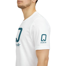 Load image into Gallery viewer, QualyAir Logo Tee — Branded White Short Sleeve Shirt
