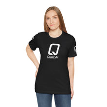 Load image into Gallery viewer, QualyAir Logo Tee — Branded White Short Sleeve Shirt