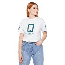 Load image into Gallery viewer, QualyAir Logo Tee — Branded White Short Sleeve Shirt