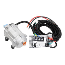 Cargar imagen en el visor de la galería, ELECTRIC AC AUTOMOTIVE COMPRESSOR UNIVERSAL APPLICATION - CAR TRUCK &amp; VANS - 12V