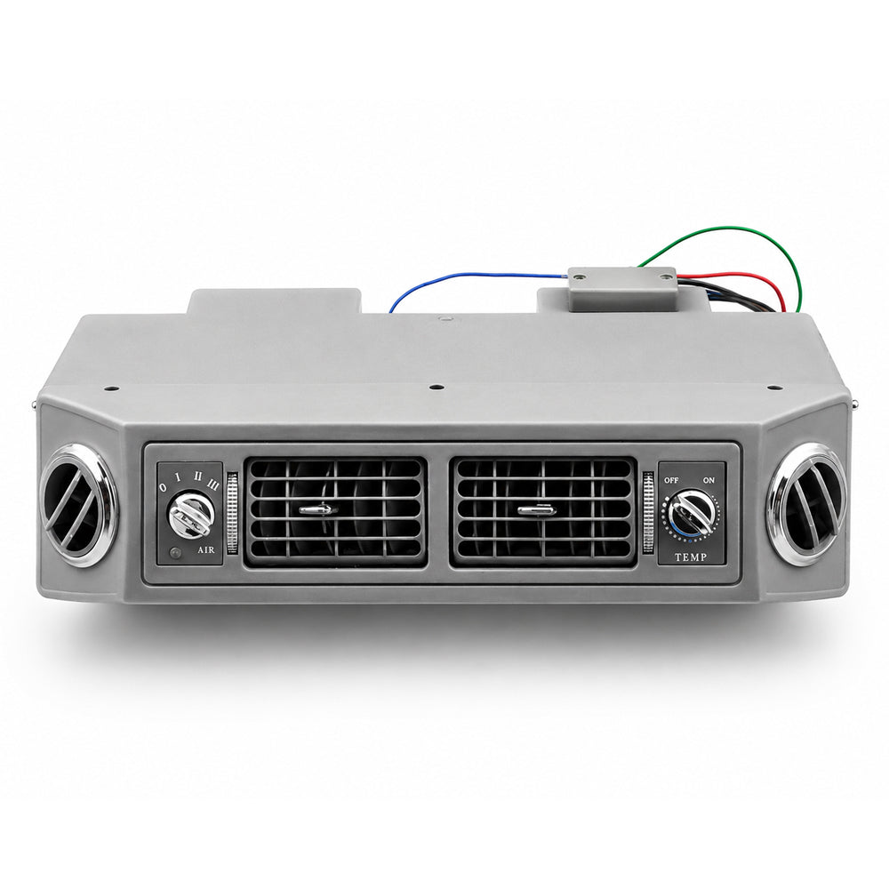 NEW UNIVERSAL A/C UNDER DASH EVAPORATOR 18,000 BTU CAPACITY 12V - GREY