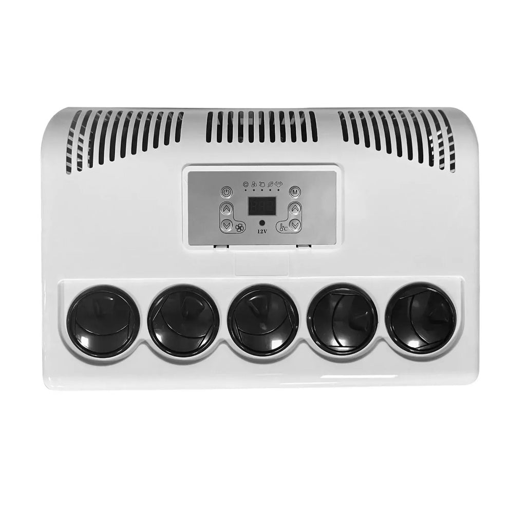 12V Truck Air Conditioner Split A/C Kit for Semi Trucks Bus RV Caravan 12000 BTU
