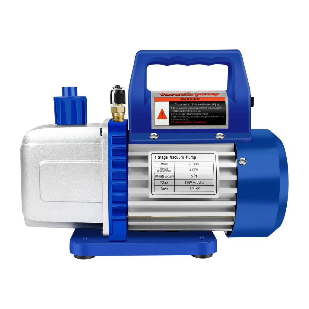 New HVAC Vacuum Pump 4CFM 1/3HP