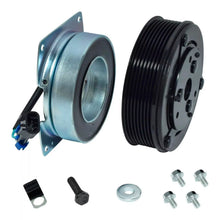 Cargar imagen en el visor de la galería, AC Compressor Clutch Assembly for York - 8 Groove 6" 2 Wire 12 Volt