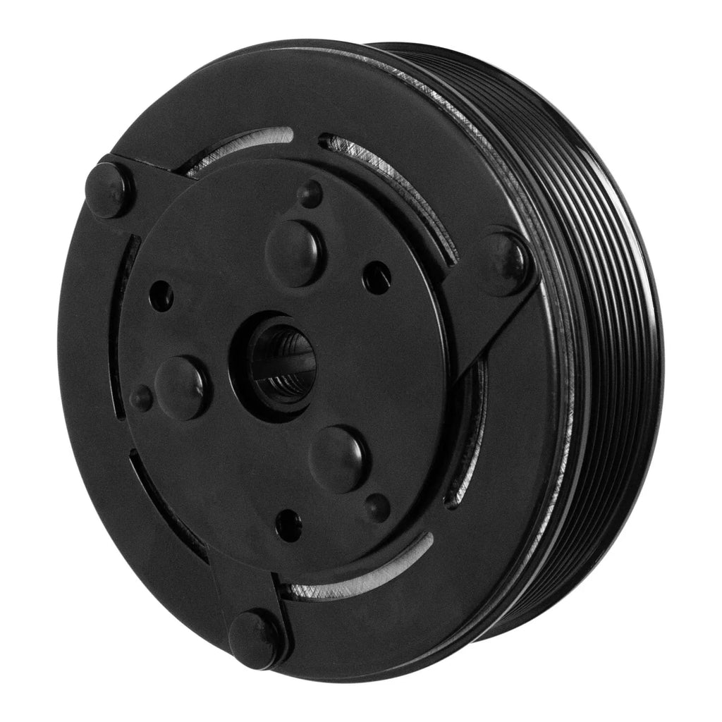 AC Compressor Clutch Assembly for York - 8 Groove 6" 2 Wire 12 Volt