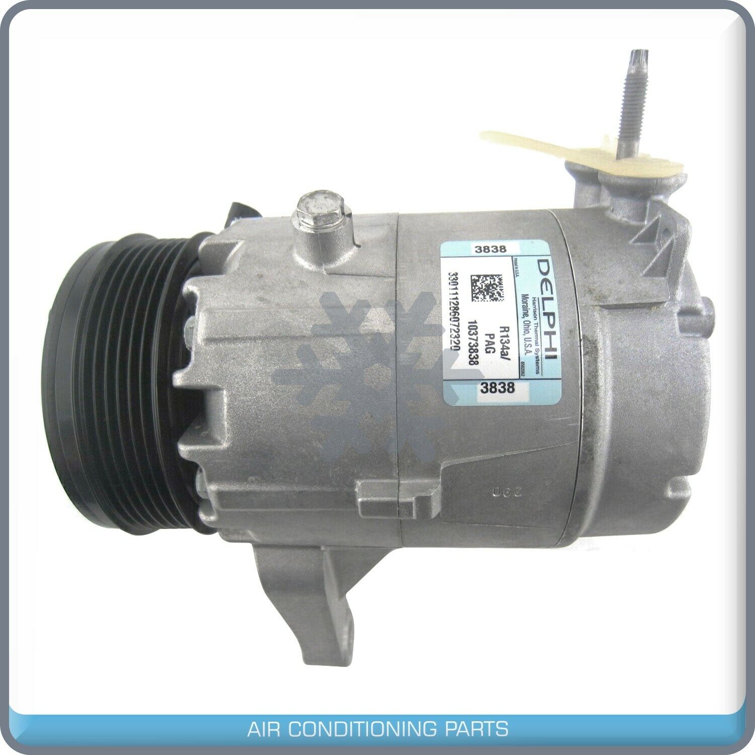New OEM A/C Compressor for Chevy Malibu / Buick Allure, LaCrosse / Pontiac G6.. - Qualy Air