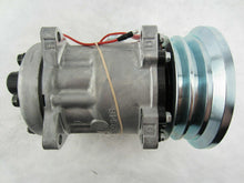Cargar imagen en el visor de la galería, A/C Compressor OEM Sanden SD7H15 fits Agco / Case IH / Caterpillar / DEUTZ ... - Qualy Air