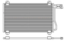 Cargar imagen en el visor de la galería, A/C Condenser for Dodge Sprinter 2500 QR - Qualy Air
