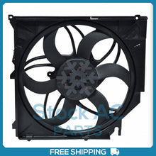 Cargar imagen en el visor de la galería, New A/C Radiator-Condenser Fan for BMW X3 2004 to 2010 - OE# 17113452509 UQ - Qualy Air