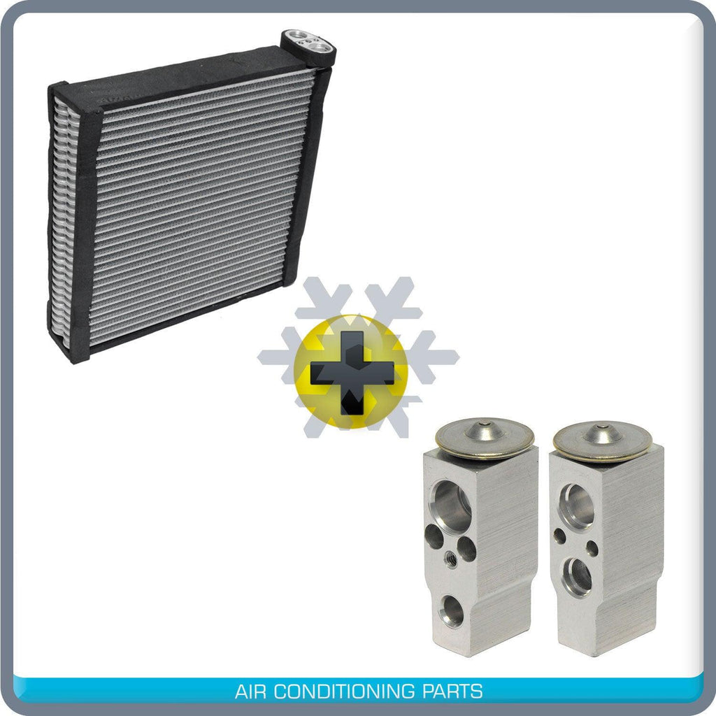 New Evaporator Core + Exp. Valve fits Suzuki SX4 2007-14 - 2 PARTS KIT - Qualy Air