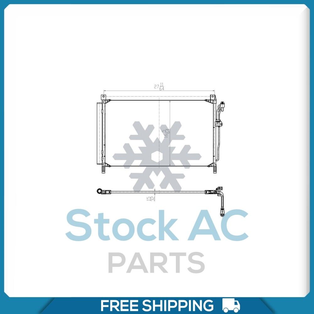A/C Condenser for Murano QL - Qualy Air
