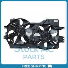 Cargar imagen en el visor de la galería, A/C Radiator-Condenser Fan for Chrysler Town &amp; Country / Dodge Caravan, Gr... QU - Qualy Air