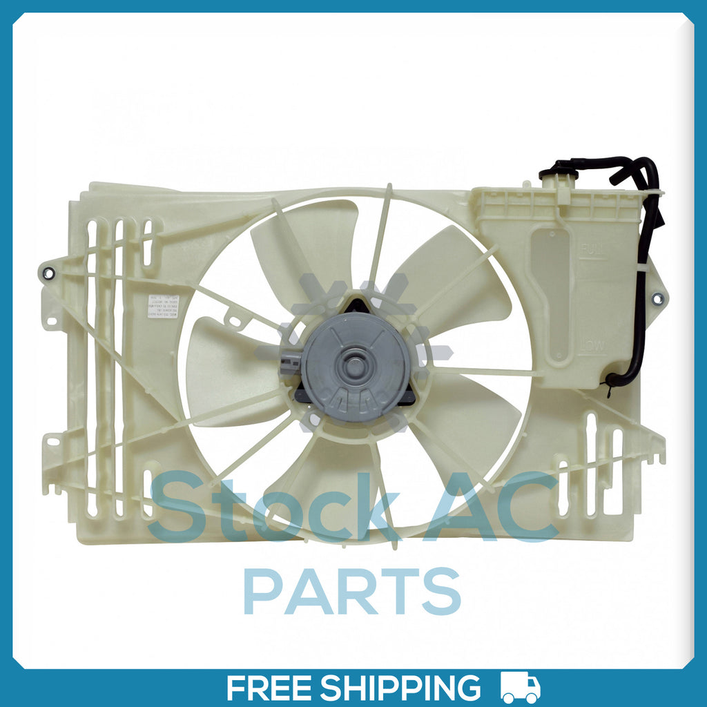 New A/C Radiator-Condenser Fan for Toyota Corolla, Matrix 2003 to 2008 - Qualy Air