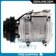 Cargar imagen en el visor de la galería, A/C Compressor OEM Denso 10PA15L for Toyota T100, Tundra QR - Qualy Air