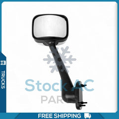 Chrome Hood Mirror Driver Left Side Assembly fit 2008-2016 Freightliner Cascadia