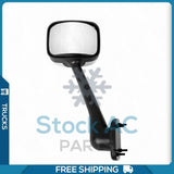 Chrome Hood Mirror Driver Left Side Assembly fit 2008-2016 Freightliner Cascadia