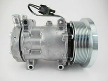 Cargar imagen en el visor de la galería, A/C Compressor OEM Sanden SD7H15 fits Caterpillar 730C, 735, 735B, 740, 740... - Qualy Air