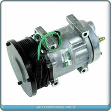 Cargar imagen en el visor de la galería, A/C Compressor SD7H15 24V fits Caterpillar 962H - REF 1630872 - Qualy Air