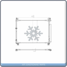 Load image into Gallery viewer, A/C Condenser for Toyota Highlander QL - Qualy Air