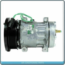 Cargar imagen en el visor de la galería, A/C Compressor SD7H15 24V fits Caterpillar 962H - REF 1630872 - Qualy Air