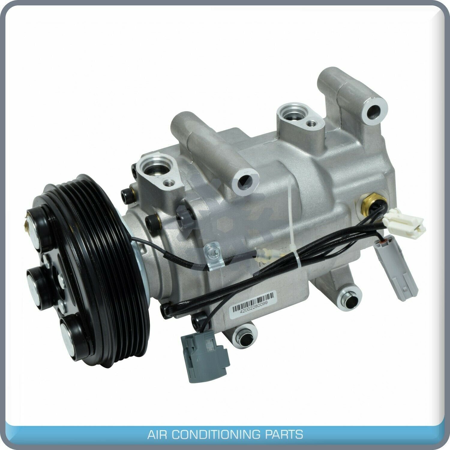 New A/C Compressor for Mazda 3, 5 2.3L - 2006 to 2008 - OE# BR9R61K00 QU - Qualy Air