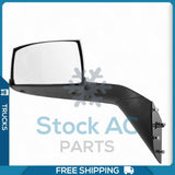Chrome Hood Mirror Driver Left Side Replacement L/H fit 15-17 Volvo VNL VNM VNX