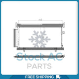 A/C Condenser for Subaru Forester QL
