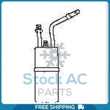 Secador del receptor de aire acondicionado para Dodge Monaco / Eagle Premier QR
