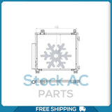 A/C Condenser for Scion iQ QL