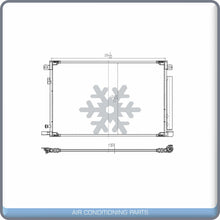 Cargar imagen en el visor de la galería, A/C Condenser for Toyota Avalon, Camry, RAV4 - 2019 to 2020 - OE# 884A006010 QL - Qualy Air