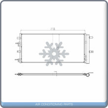 Cargar imagen en el visor de la galería, A/C Condenser for Ford Fusion / Lincoln Continental, MKZ QL - Qualy Air