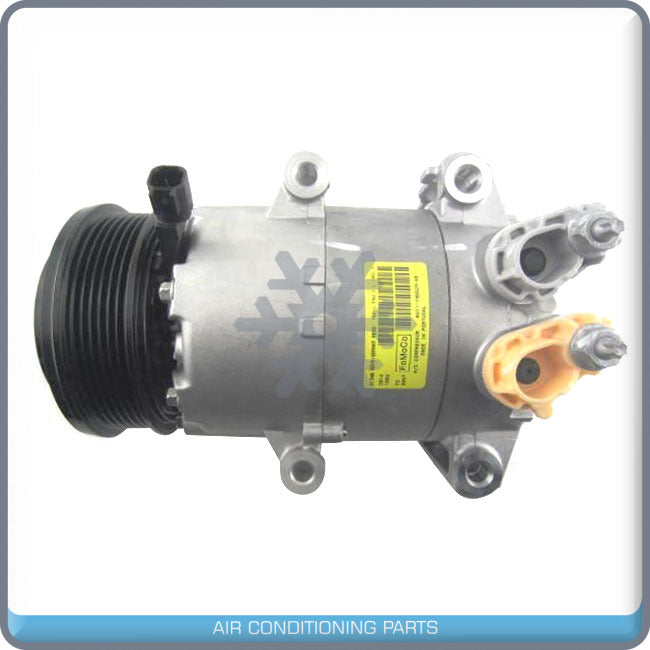 New OEM A/C Compressor for Ford Fiesta 1.6L - 2014 to 2019 - OE# AV1119D629BC QR - Qualy Air