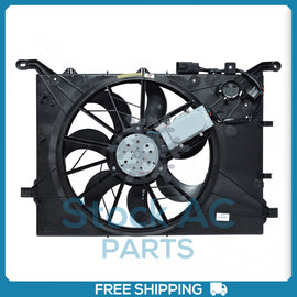 A/C Radiator-Condenser Fan for Volvo S60, S80, XC70 QU - Qualy Air