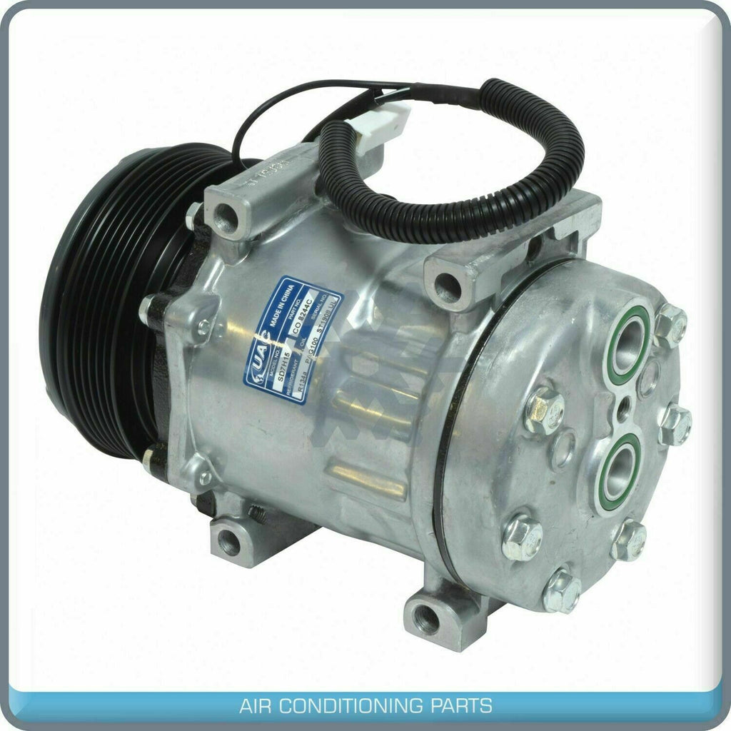 A/C Compressor SD7H15 fits Agco / Caterpillar / Massey - Qualy Air