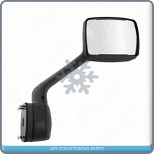 Load image into Gallery viewer, Chrome Hood Mirror Passenger Right Side fit Kenworth T680 Peterbilt 10+ 579 587 - Qualy Air