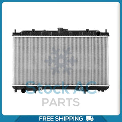 Nuevo radiador compatible con Nissan Sentra QL 00-01.