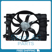 Cargar imagen en el visor de la galería, A/C Radiator-Condenser Fan for Ford Fusion / Lincoln Zephyr / Mercury Milan QU - Qualy Air