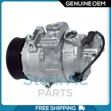 Cargar imagen en el visor de la galería, New OEM A/C Compressor fits BMW X3 - 2011 to 2017 / BMW X4 - 2015 to 2016 - Qualy Air