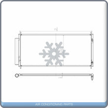 Load image into Gallery viewer, A/C Condenser for Honda Fit QL - Qualy Air