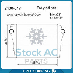 NEW Charge Air Cooler for 08-09 STERLING ACTERRA,08-10 FREIGHTLINER M2 / MO QL