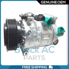 Load image into Gallery viewer, New OEM A/C Compressor fits Hyundai IX55, Veracruz (Diesel) - OE# 977013J010 - Qualy Air