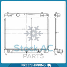 Cargar imagen en el visor de la galería, Radiator for Toyota Yaris / Scion xD QL - Qualy Air