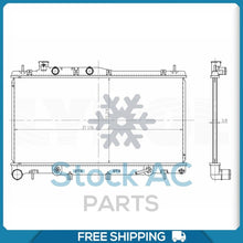 Cargar imagen en el visor de la galería, Radiator for OE# 8013281 SU3010665 QL - Qualy Air