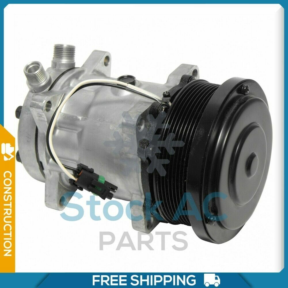 A/C Compressor SD7H15 fits Caterpillar - Qualy Air