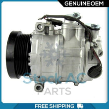 Load image into Gallery viewer, A/C Compressor OEM Denso 7SEU17C for Mercedes-Benz SL500 QR - Qualy Air